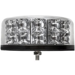 Girofar LED bicolor prindere 1 punct 12-24V 24 LED-uri de 3W - 5 ani Garantie